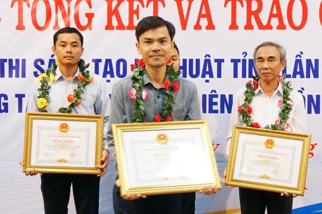 BSR đạt 8 giải thưởng tại Hội thi Sáng tạo Kỹ thuật Quảng Ngãi - ảnh 2