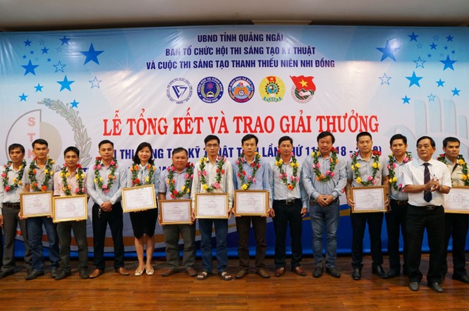 BSR đạt 8 giải thưởng tại Hội thi Sáng tạo Kỹ thuật Quảng Ngãi - ảnh 3