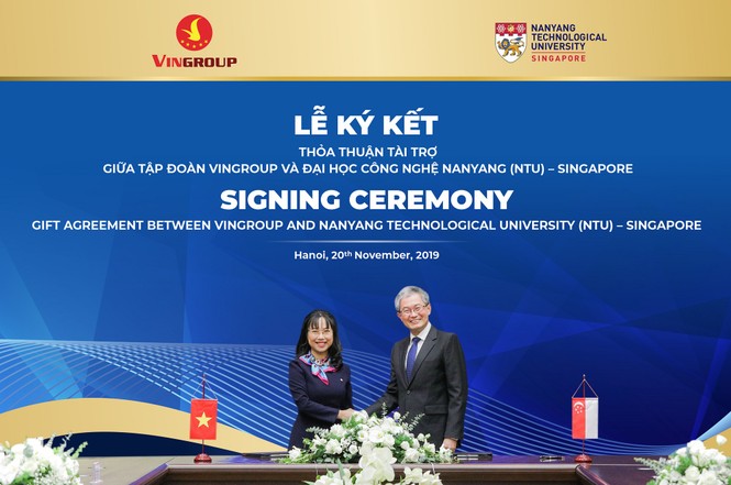 Vingroup tài trợ 5 triệu đô la Singapore cấp học bổng cho người Việt - ảnh 1