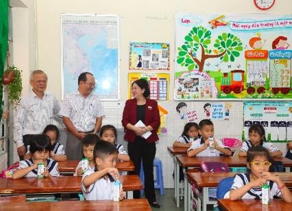 Sữa học đường TP Hồ Chí Minh đã bắt đầu vào nhịp chỉ sau 2 tuần triển khai - ảnh 5