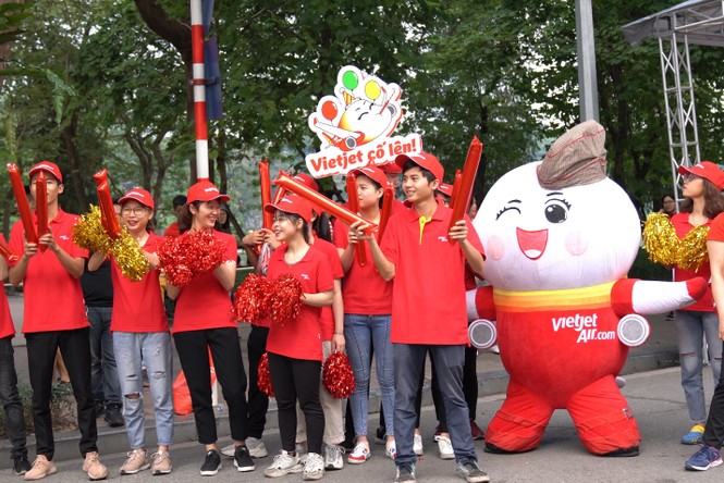 Vietjet cùng máy bay Amy chạy tiếp sức tại giải Kizuna Ekiden 2019 - ảnh 6