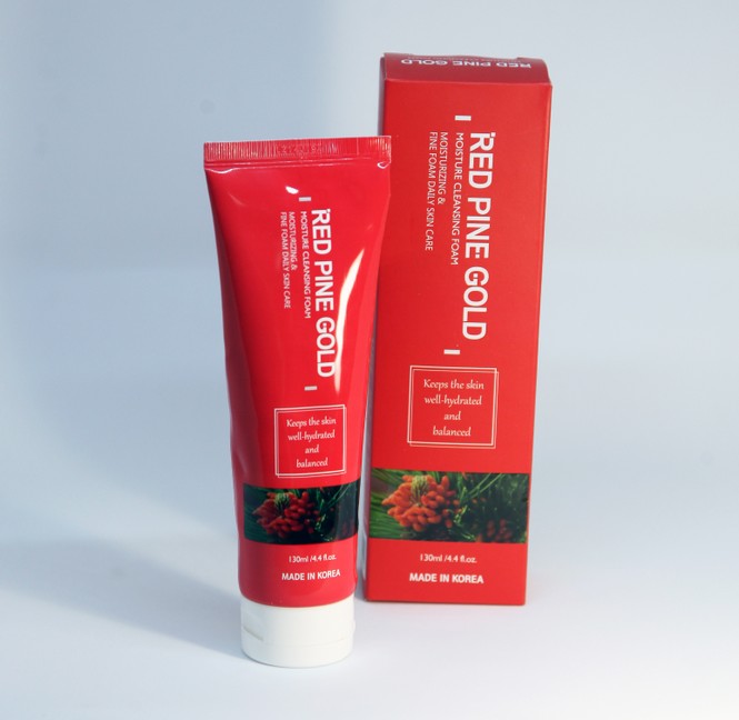 Sữa rửa mặt tinh dầu thông đỏ Red Pine Gold đã có mặt tại Việt Nam - ảnh 1