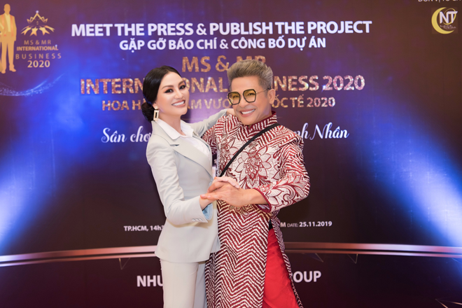 Họp báo cuộc thi Ms & Mr International Business 2020 của Nhung Tran Media - ảnh 2
