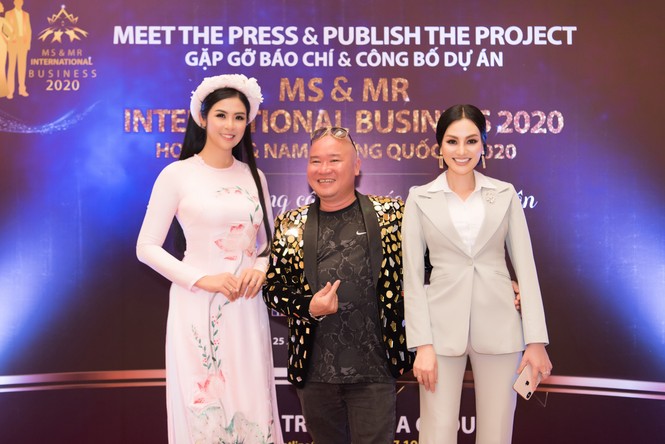 Họp báo cuộc thi Ms & Mr International Business 2020 của Nhung Tran Media - ảnh 3