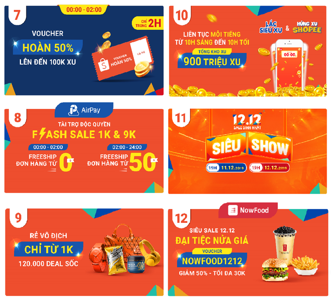 Shopee 12.12 Sale Sinh Nhật - 12 điều không thể bỏ lỡ - ảnh 4