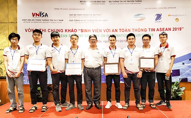 ĐH Duy Tân đoạt giải Ba cuộc thi Sinh viên với An toàn Thông tin ASEAN 2019 - ảnh 1