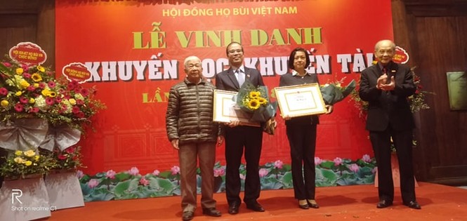 Cộng đồng họ Bùi Việt Nam: Vinh danh khuyến học, khuyến tài năm 2019 - ảnh 1