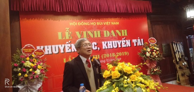 Cộng đồng họ Bùi Việt Nam: Vinh danh khuyến học, khuyến tài năm 2019 - ảnh 3