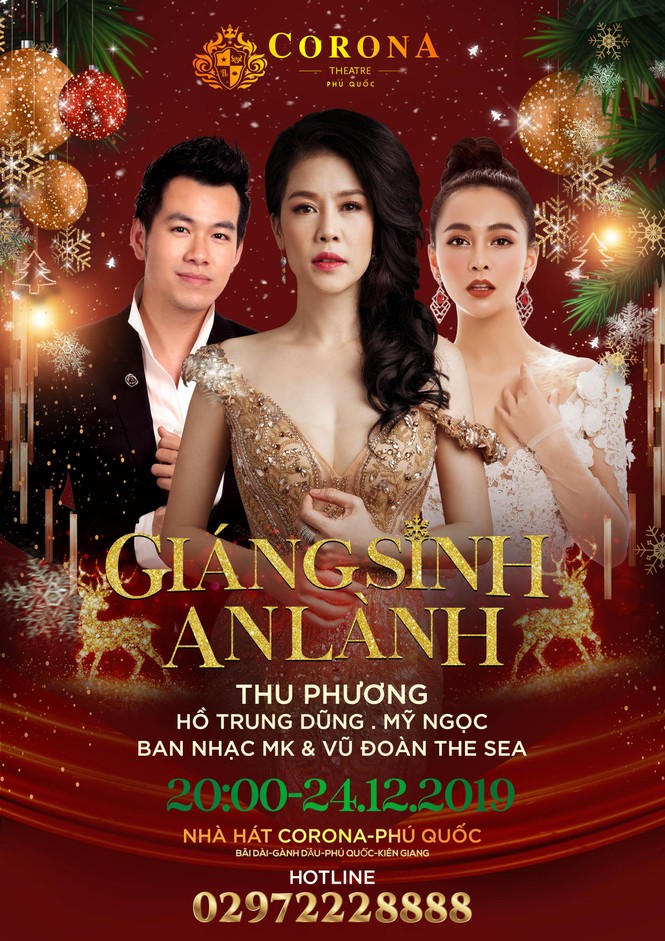 “Giáng sinh an lành” tại Corona Phú Quốc: Thu Phương sẽ biểu diễn bên gia đình - ảnh 1