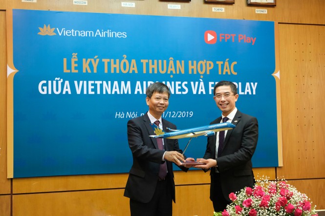 Triển khai ứng dụng FPT Play trên chuyến bay nội địa của Vietnam Airlines - ảnh 1