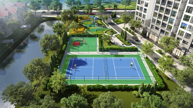 Ở Vinhomes Symphony, tận hưởng không gian sinh thái hiếm có trong lòng HN - ảnh 1