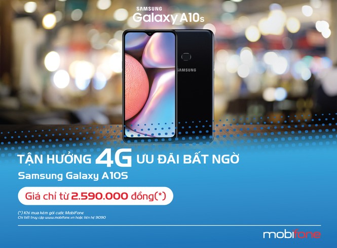 Sở hữu Samsung Galaxy A10s với giá chỉ từ 2.590.000 kèm ưu đãi data 4G cả ngày - ảnh 1
