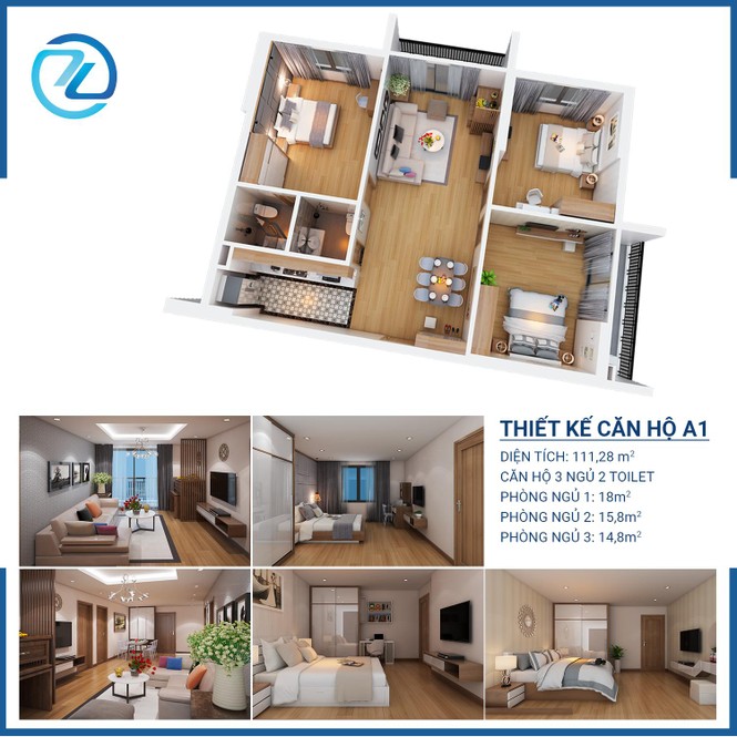 Căn hộ 3 phòng ngủ - sự lựa chọn vững bền cho các gia đình trẻ - ảnh 4