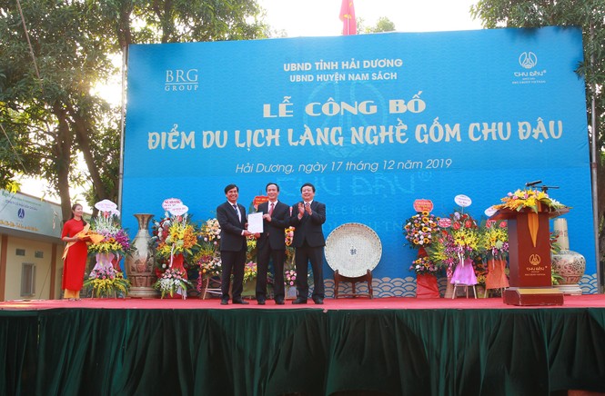 Gốm Chu Đậu trở thành Điểm du lịch làng nghề của Tỉnh Hải Dương - ảnh 1