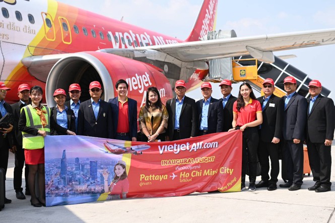 Vietjet khai trương đường bay Tp. HCM – Pattaya vi vu Giáng sinh và Năm mới - ảnh 1