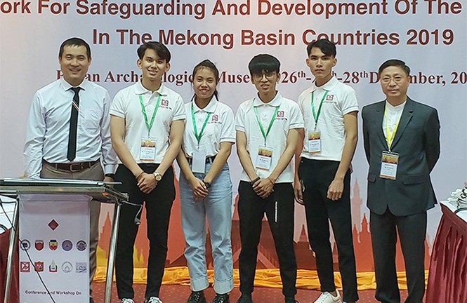 Giảng viên Duy Tân báo cáo tại Hội thảo về Bảo tồn di sản văn hóa quốc tế - ảnh 2