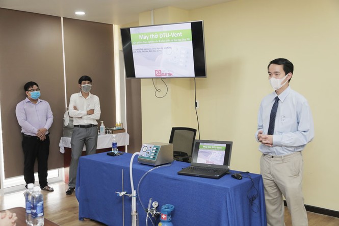Máy thở của ĐH Duy Tân (DTU-Vent) hứa hẹn giá thành không quá 20 triệu VND - ảnh 3