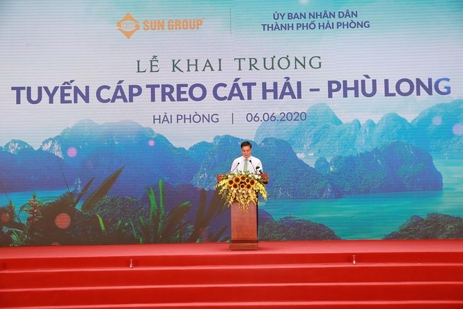 Khai trương cáp treo 3 dây hiện đại tại Cát Hải - Hải Phòng - ảnh 2