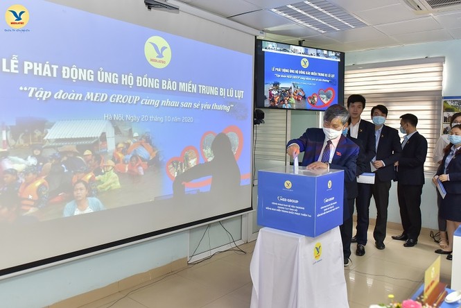 MEDLATEC ủng hộ 1 tỷ đồng cho đồng bào miền Trung - ảnh 2