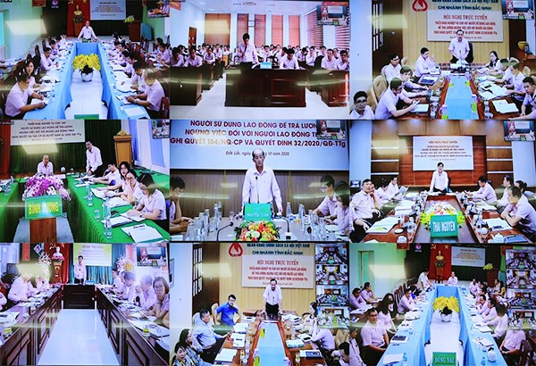 Hội nghị trực tuyến triển khai nghiệp vụ cho vay người sử dụng lao động - ảnh 4