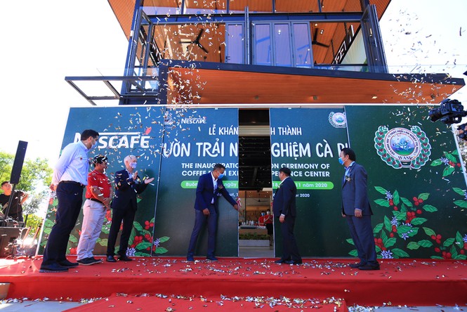 Khánh thành 'Vườn trải nghiệm cà phê NESCAFÉ WASI' tại Tây Nguyên - ảnh 1