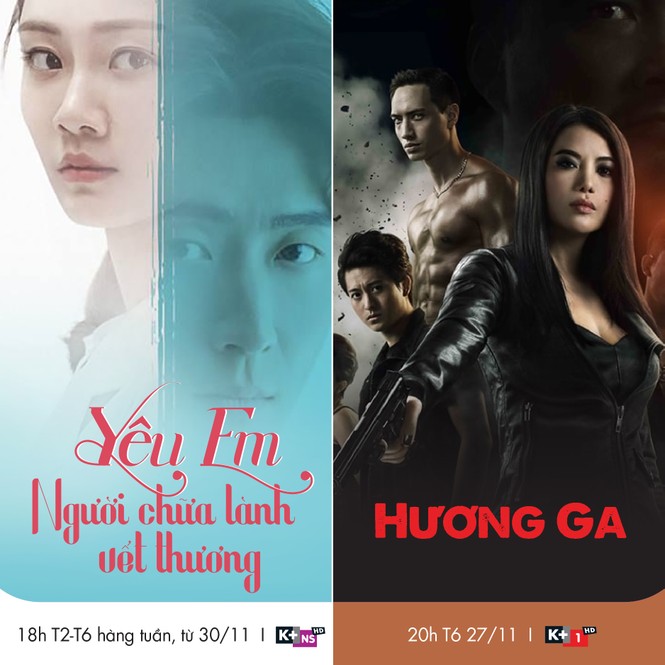 Đón xem Hương Ga và Yêu em người chữa lành vết thương trên K+ - ảnh 1