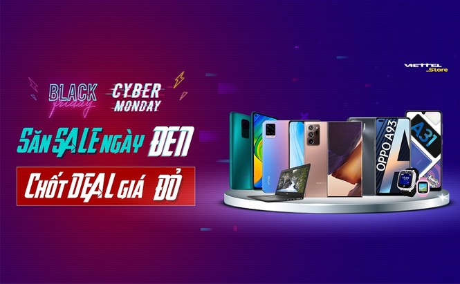Black Friday: Smartphone, Laptop, Phụ kiện... giảm tới 10 triệu đồng tại Viettel Store - ảnh 1