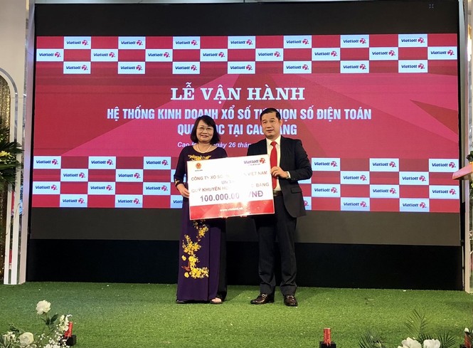 Mở bán tại Cao Bằng, Vietlott tiến tới phủ khắp 63 tỉnh thành - ảnh 1