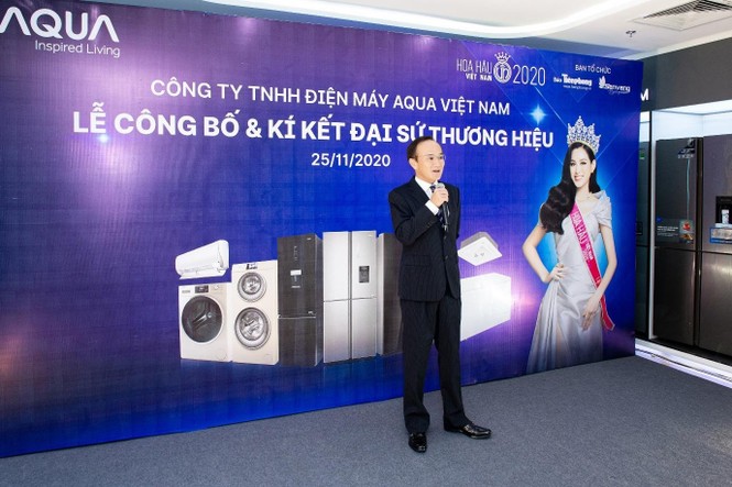 Hoa hậu Việt Nam 2020 Đỗ Thị Hà là đại sứ thương hiệu của AQUA Việt Nam - ảnh 1