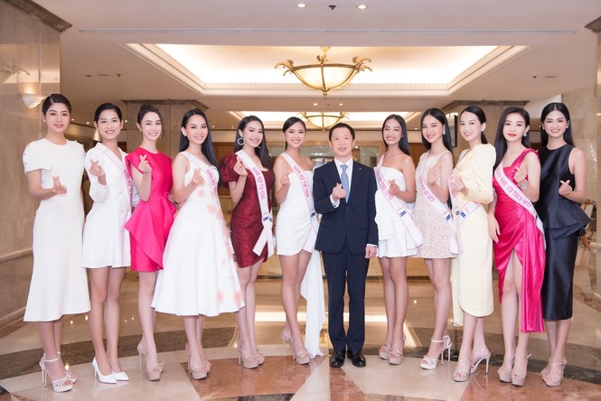 Những hình ảnh đầu tiên của Top 3 cùng dàn người đẹp tại Lotte Hotel Sai Gon - ảnh 5