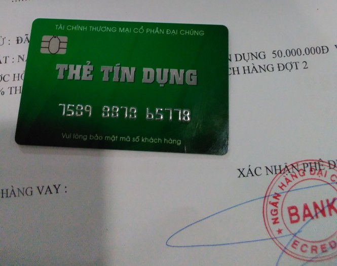 PVcomBank cảnh báo thủ đoạn lừa đảo mở thẻ tín dụng giả - ảnh 1