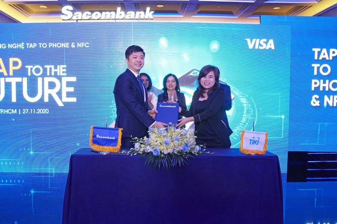 Ngân hàng Việt Nam đầu tiên triển khai công nghệ Tap To Phone và NFC - ảnh 1