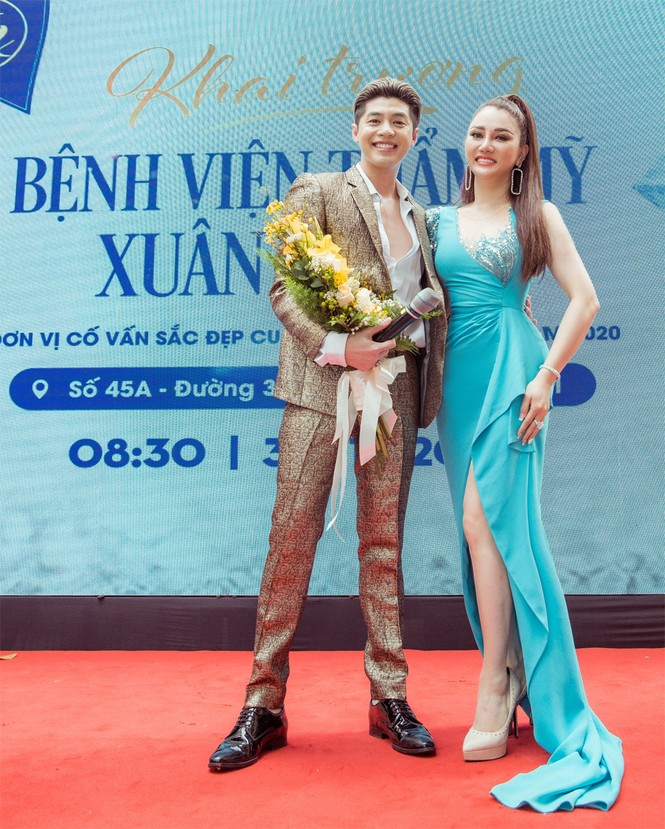 Noo Phước Thịnh cùng dàn mỹ nhân Vbiz hội tụ tại đại tiệc thẩm mỹ ở Tp.HCM - ảnh 1