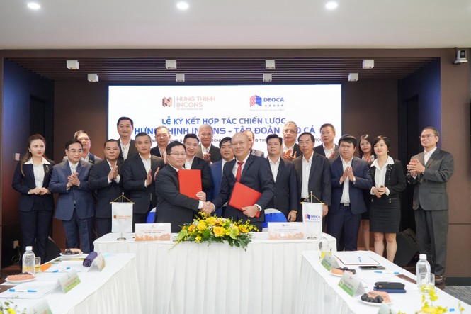 Tập đoàn Hưng Thịnh ký kết hợp tác chiến lược cùng Tập đoàn Đèo Cả - ảnh 1
