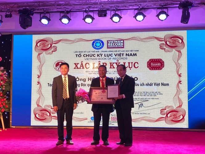 Công ty Busadco và ông Hoàng Đức Thảo đón nhận kỷ lục thế giới về Khoa học công nghệ - ảnh 1
