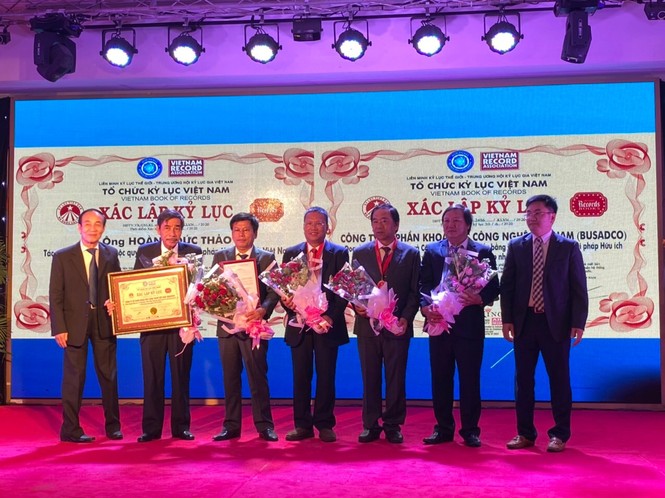 Công ty Busadco và ông Hoàng Đức Thảo đón nhận kỷ lục thế giới về Khoa học công nghệ - ảnh 3