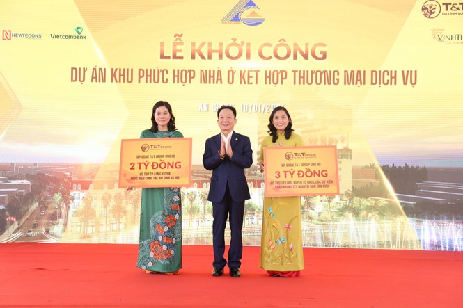 T&T Group khởi công khu phức hợp nhà ở - Thương mại dịch vụ tại trung tâm TP Long Xuyên - ảnh 2