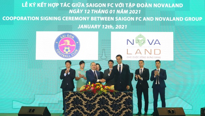 Novaland tài trợ cho Câu lạc bộ Sài Gòn FC - ảnh 1
