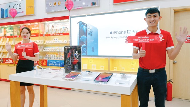 Bất chấp khan hàng, Viettel Store vẫn đảm bảo đủ iPhone 12 Series bán trước Tết nguyên đán - ảnh 3