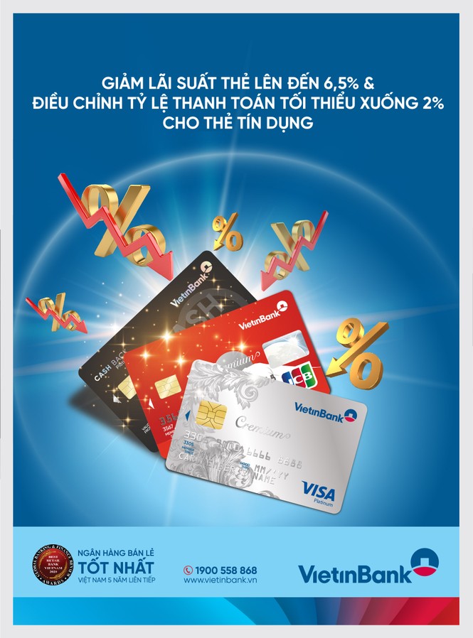 Thông báo điều chỉnh lãi suất và tỷ lệ trích nợ tối thiểu thẻ tín dụng - ảnh 1