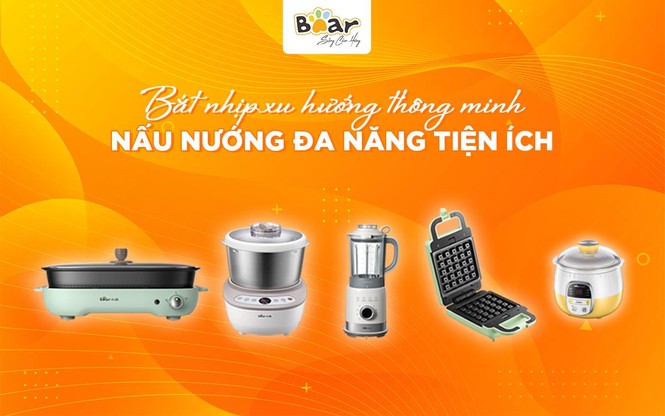 Gia dụng Bear hot top 3 Trung Quốc có đại lý chính hãng tại Việt Nam - ảnh 2