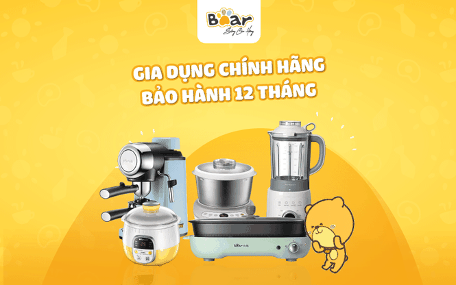 Gia dụng Bear hot top 3 Trung Quốc có đại lý chính hãng tại Việt Nam - ảnh 4