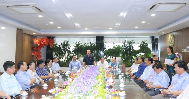 Sao Mai trao tài trợ cho An Giang chào xuân Tân Sửu - ảnh 1