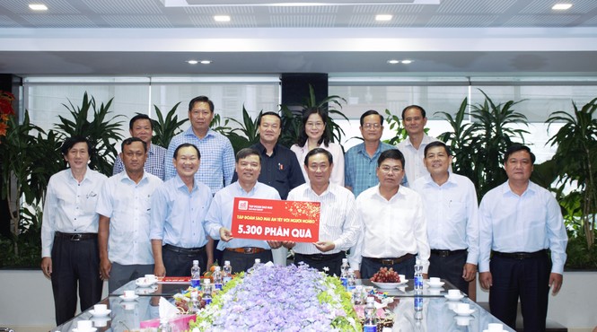 Sao Mai trao tài trợ cho An Giang chào xuân Tân Sửu - ảnh 2