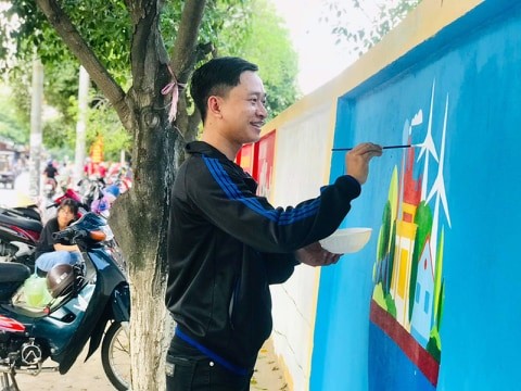 Tuổi trẻ ‘thổi hồn’ vào những bức tường vô tri - ảnh 4