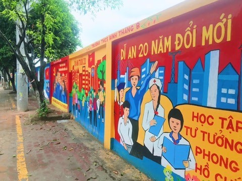 Tuổi trẻ ‘thổi hồn’ vào những bức tường vô tri - ảnh 1