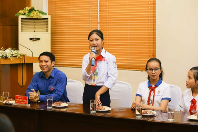 Tuyên dương 13 Đại biểu Đại hội cháu ngoan Bác Hồ là con cán bộ, chiến sĩ trong Quân đội - ảnh 3