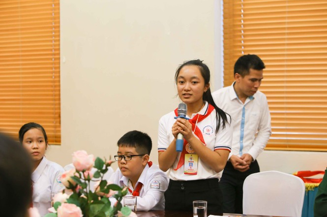 Tuyên dương 13 Đại biểu Đại hội cháu ngoan Bác Hồ là con cán bộ, chiến sĩ trong Quân đội - ảnh 2