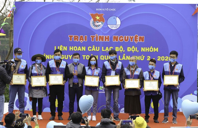 100 thủ lĩnh tình nguyện tham gia chương trình trại tình nguyện 2020. - ảnh 12