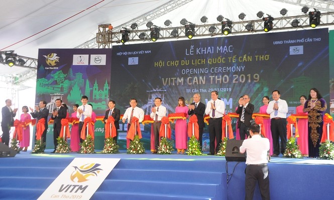 Chủ tịch Quốc hội dự khai mạc Hội chợ Du lịch Quốc tế Cần Thơ 2019 - ảnh 1
